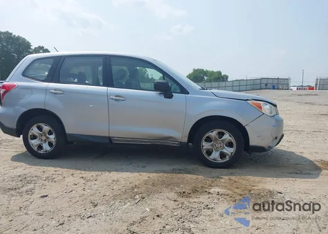 2015 Subaru Forester 2.5I из США, поврежденный, VIN JF2SJAAC9FH482807